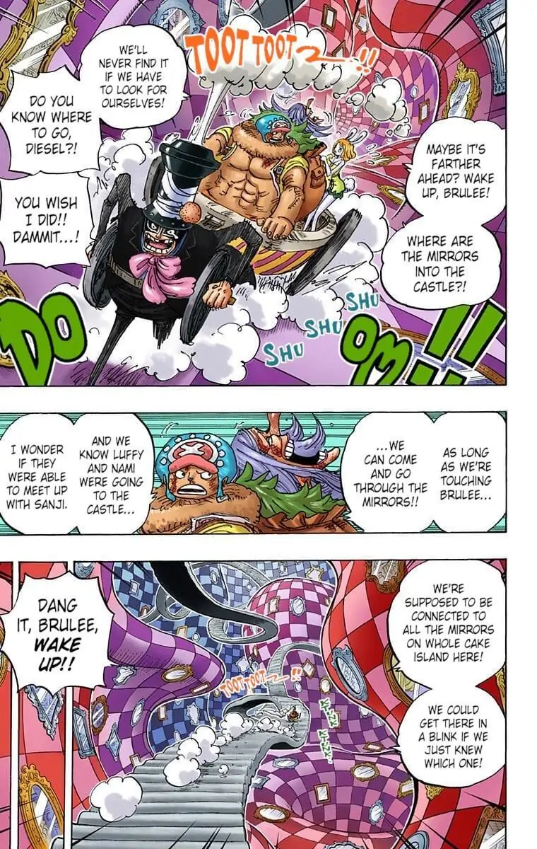 One Piece Digital Colored Chapter 850 image 03